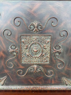Vtg Copper Fire Screen 24"x24"