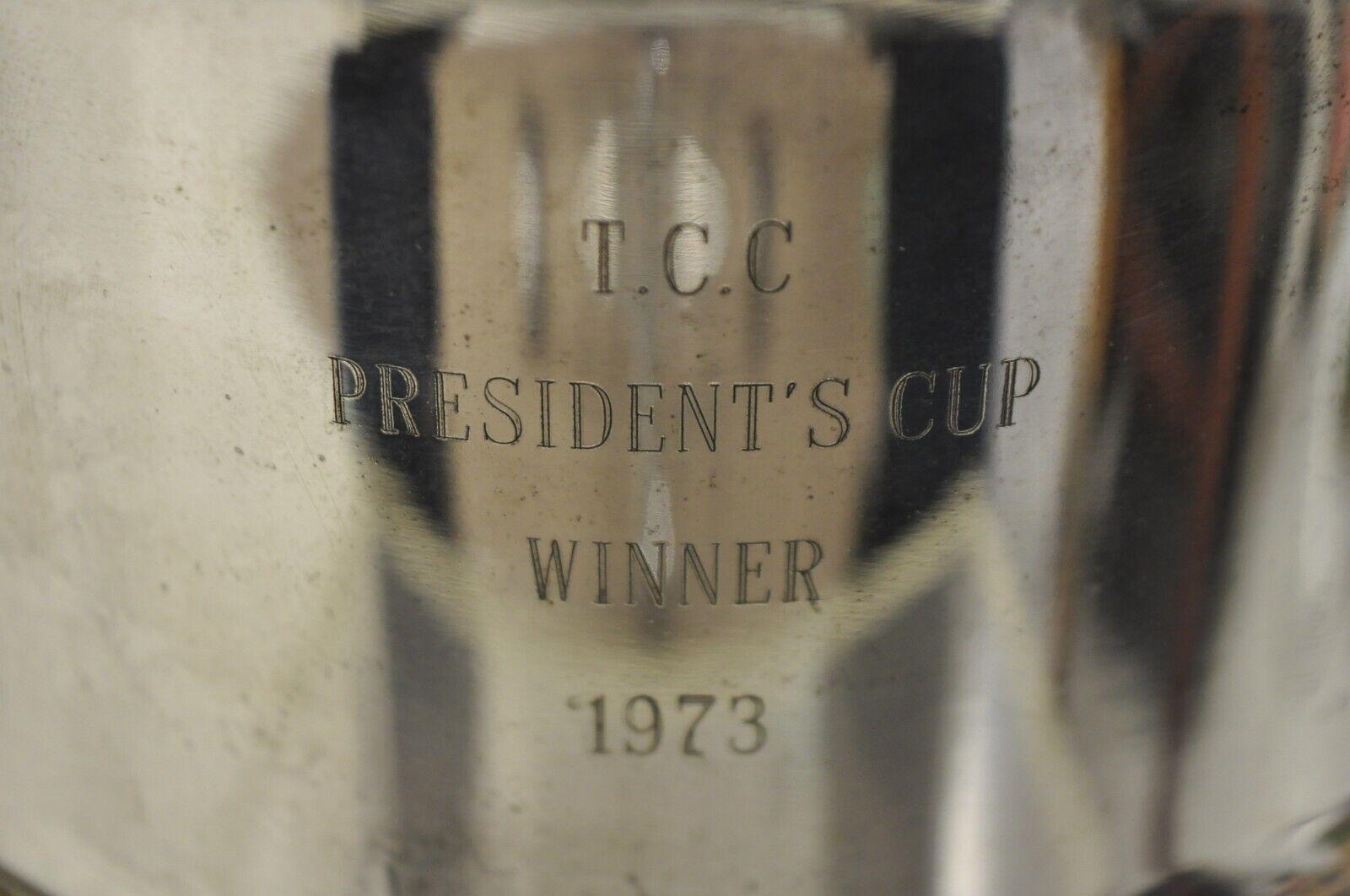 Versilberter Champagner-Eiskübel mit Gravur „TCC Presidents Cup Winner 1973“ von Vtg im Angebot 6