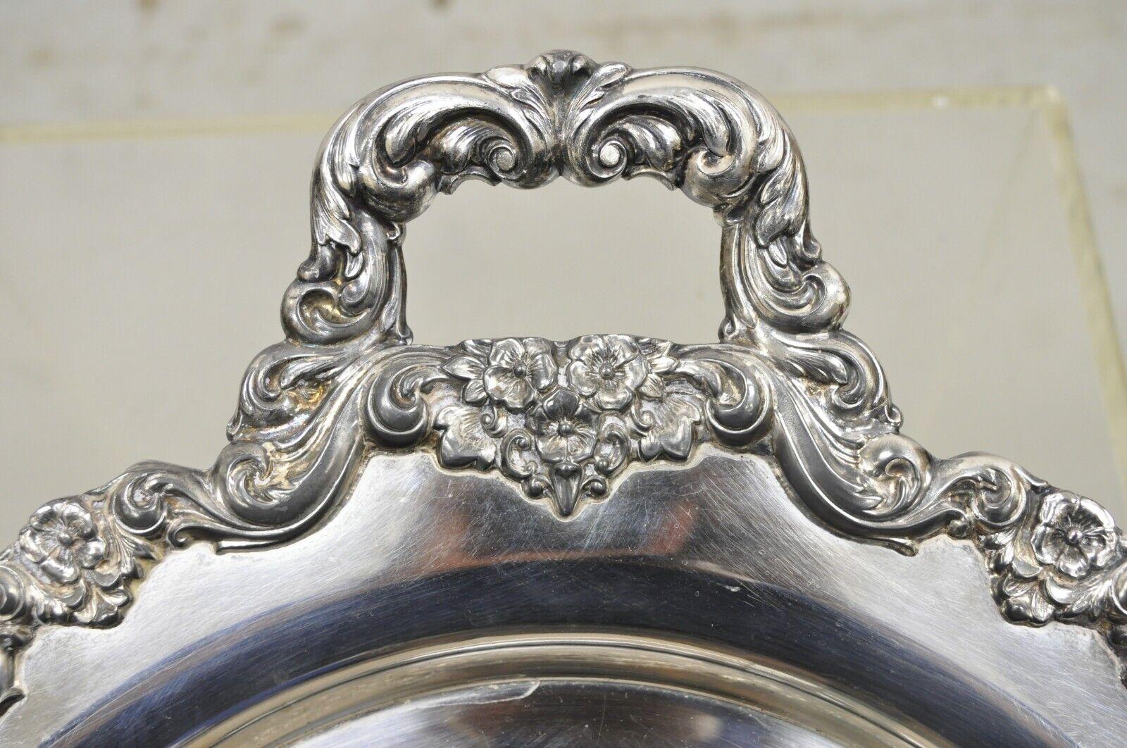poole silver co tray