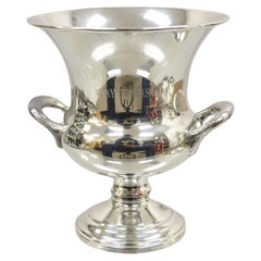 Vtg F.B. Rogers Empire Style Silver Plated Small Trophy Cup Champagne Ice Bucket