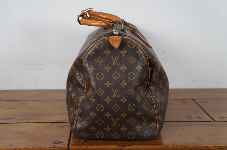 Vtg Louis Vuitton Keepall Bandouliere 45 Malletier LV Monogram Boston Bag 21