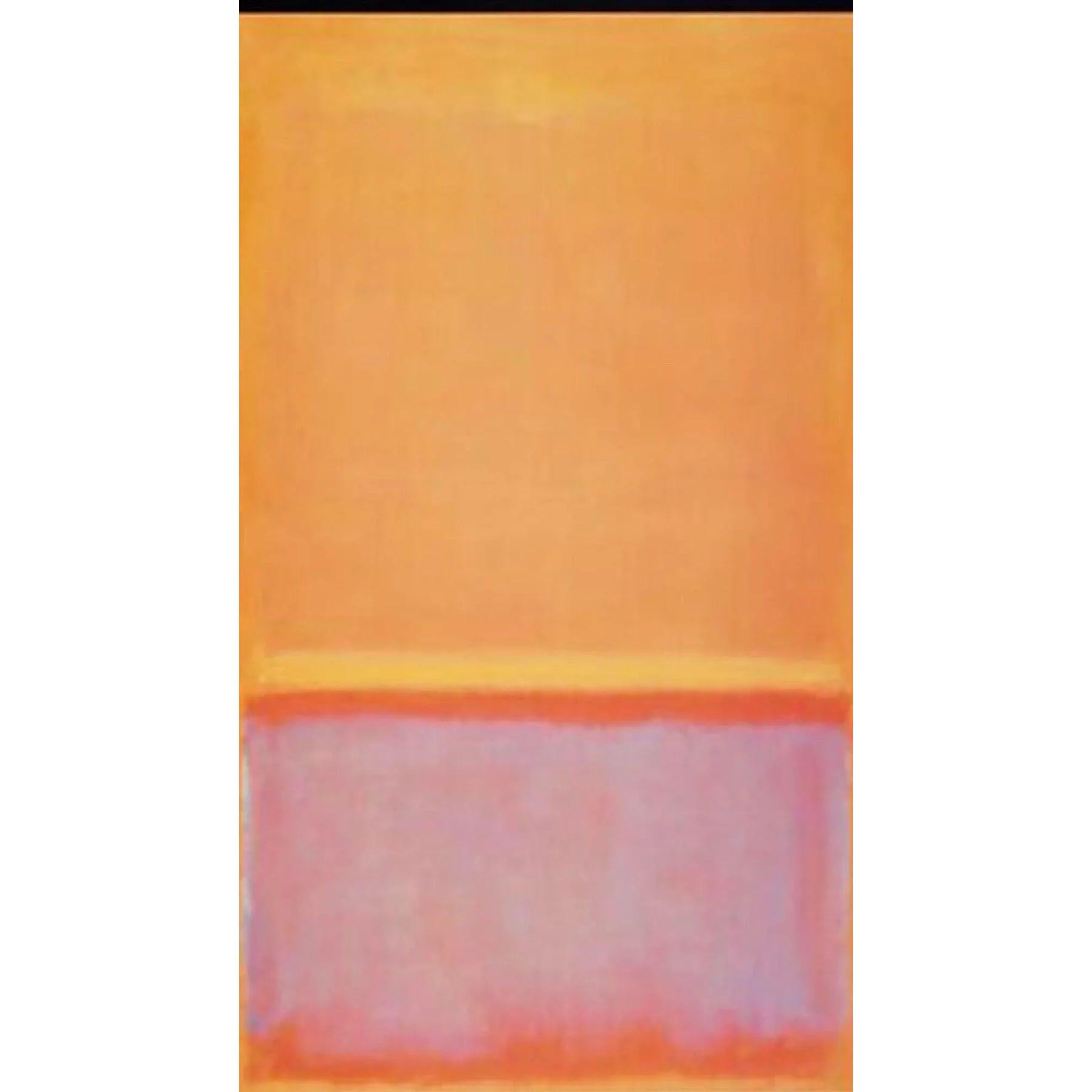 Paper Vtg Mark Rothko MCM 1987 Abstract Lithograph Tate Gallery Exhibition Poster OOP For Sale