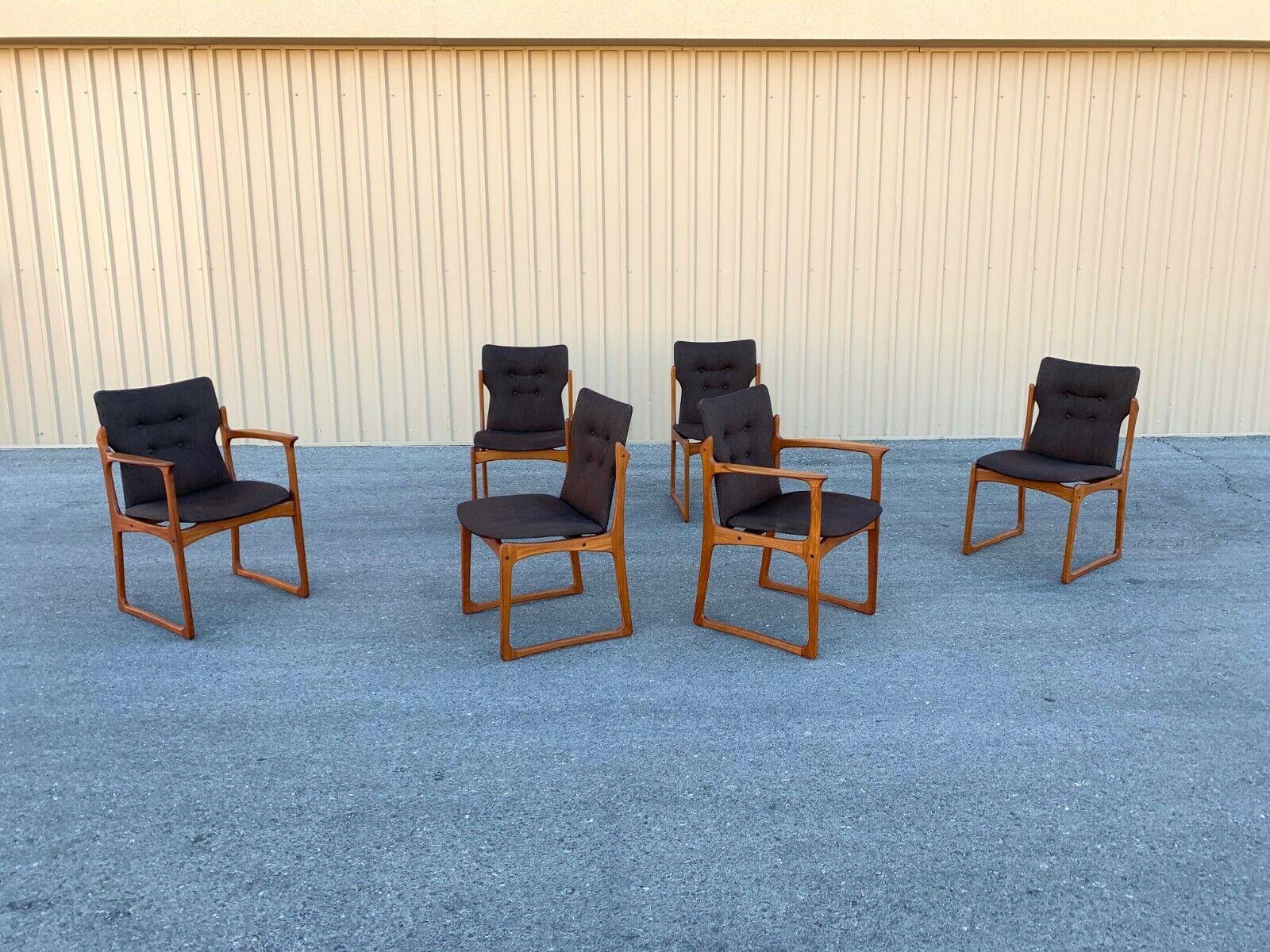 mid century dining chairs set of 6