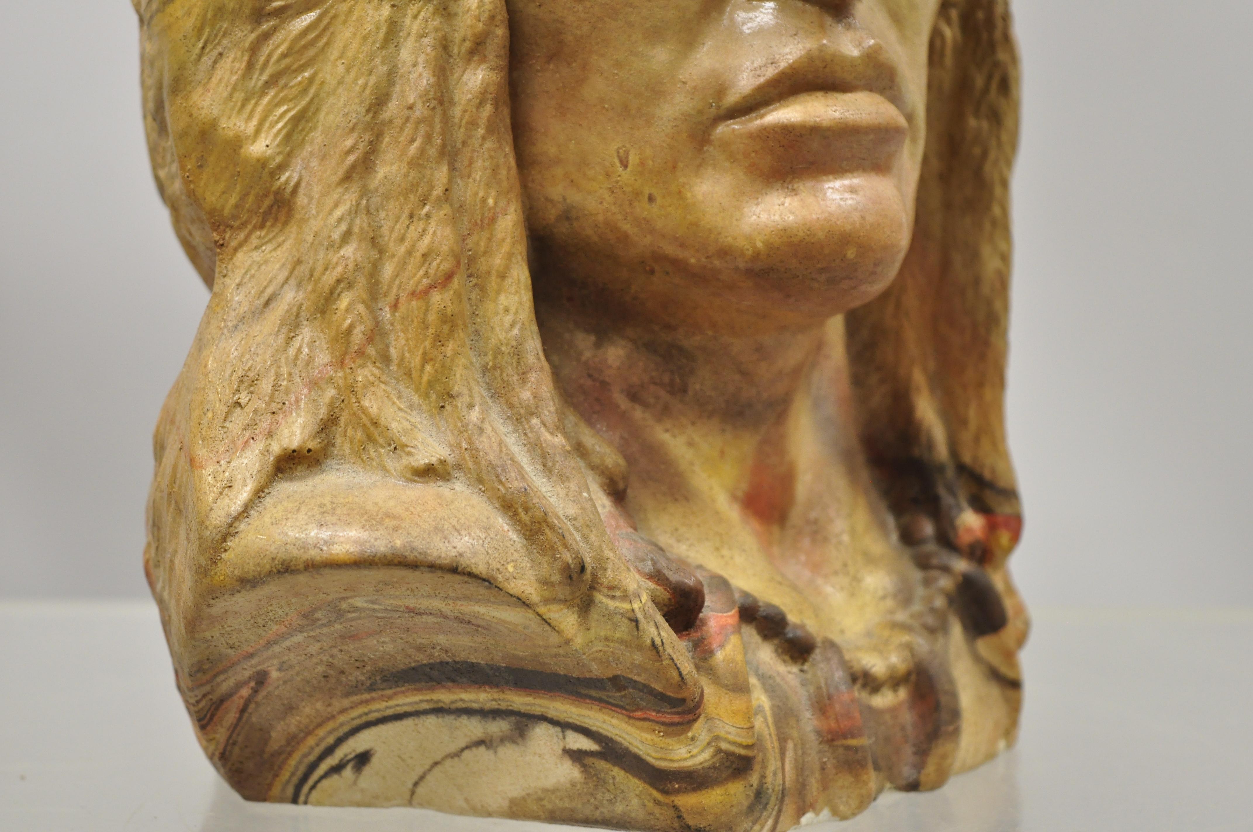 indian head bust