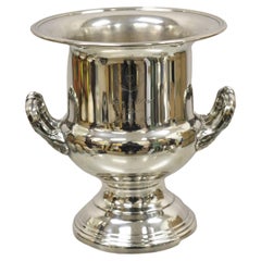 Vintage Vtg Newport Gorham Silver Plated Trophy Cup Champagne Chiller Wine Ice Bucket