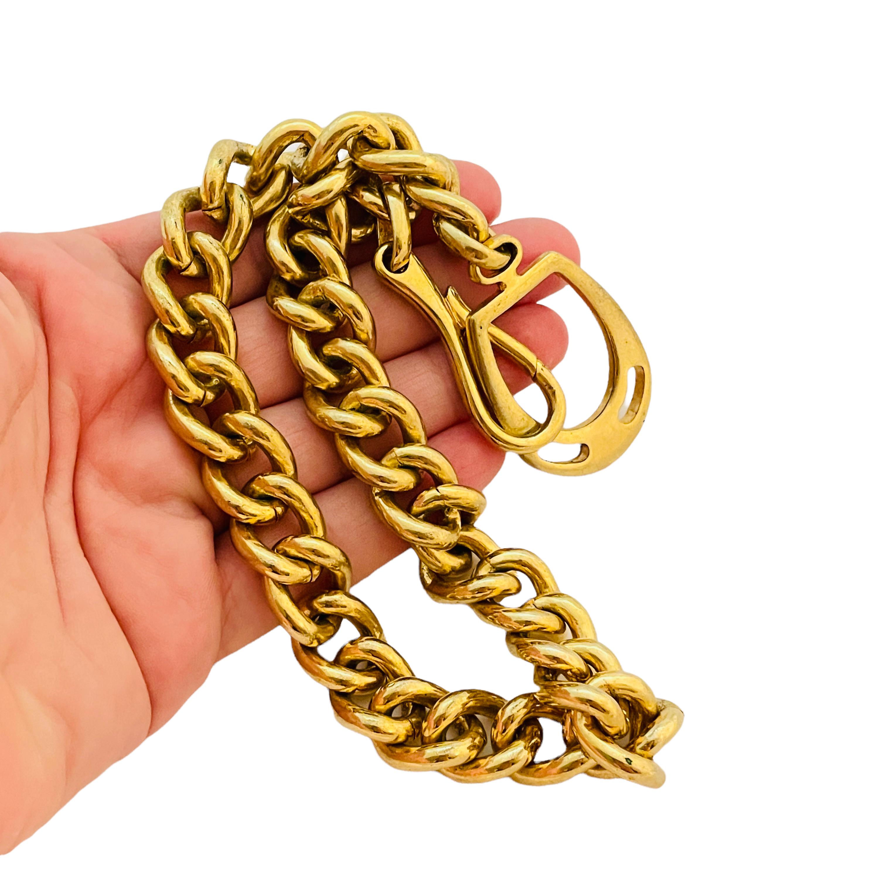 ralph lauren gold necklace