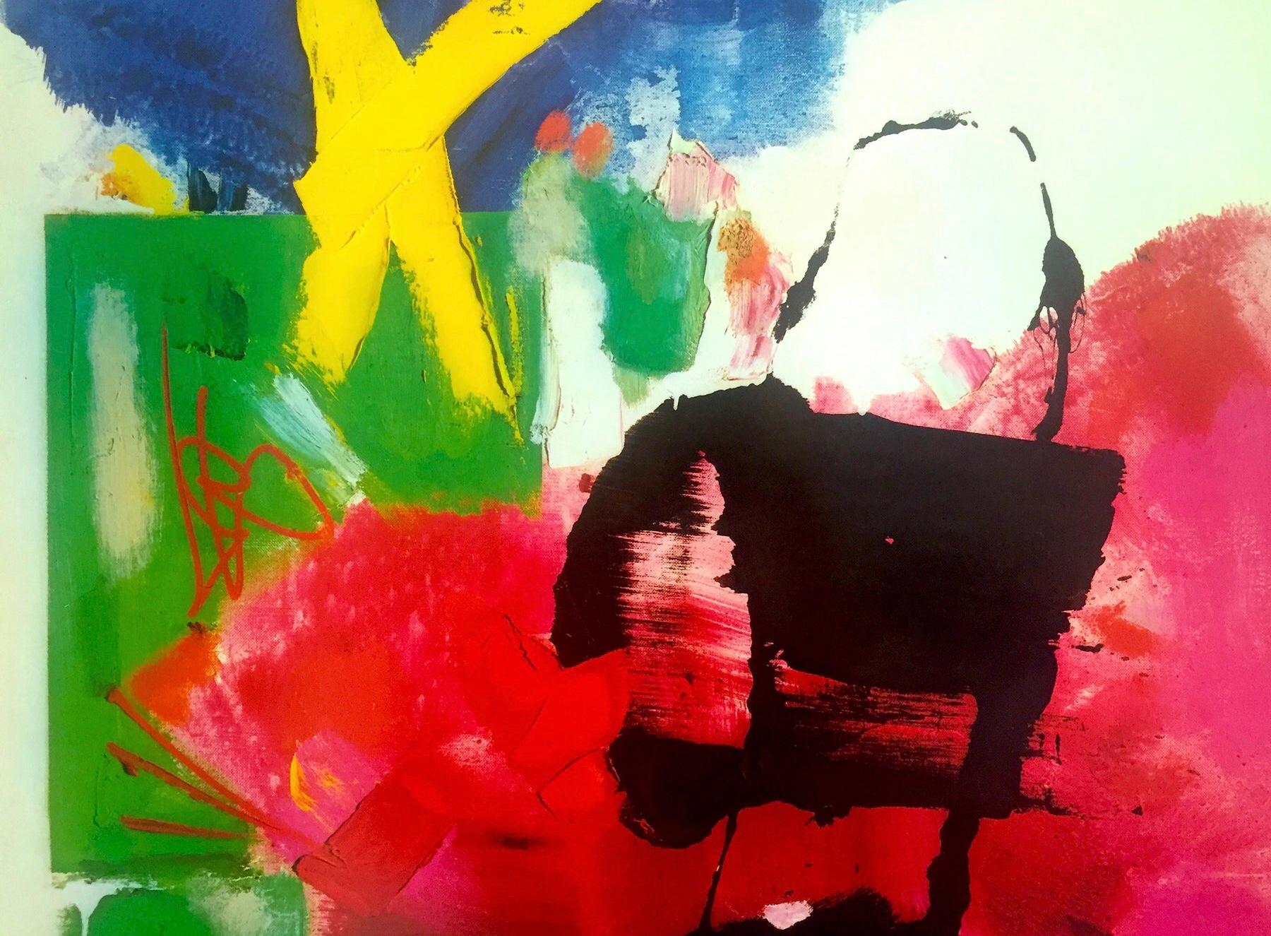 Affiche d'exposition de la Emmerich Gallery, édition limitée 250 exemplaires, signée Hans Hofmann en vente 1