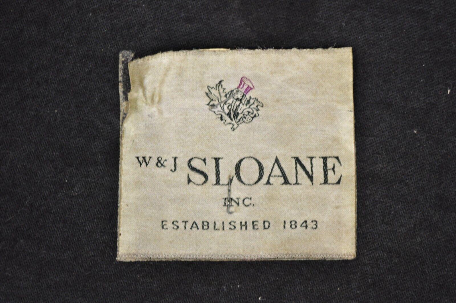 Vtg W&J Sloane Schwarzer drehbarer Loungesessel im Overman-Stil, Mid-Century Modern Selig im Angebot 3