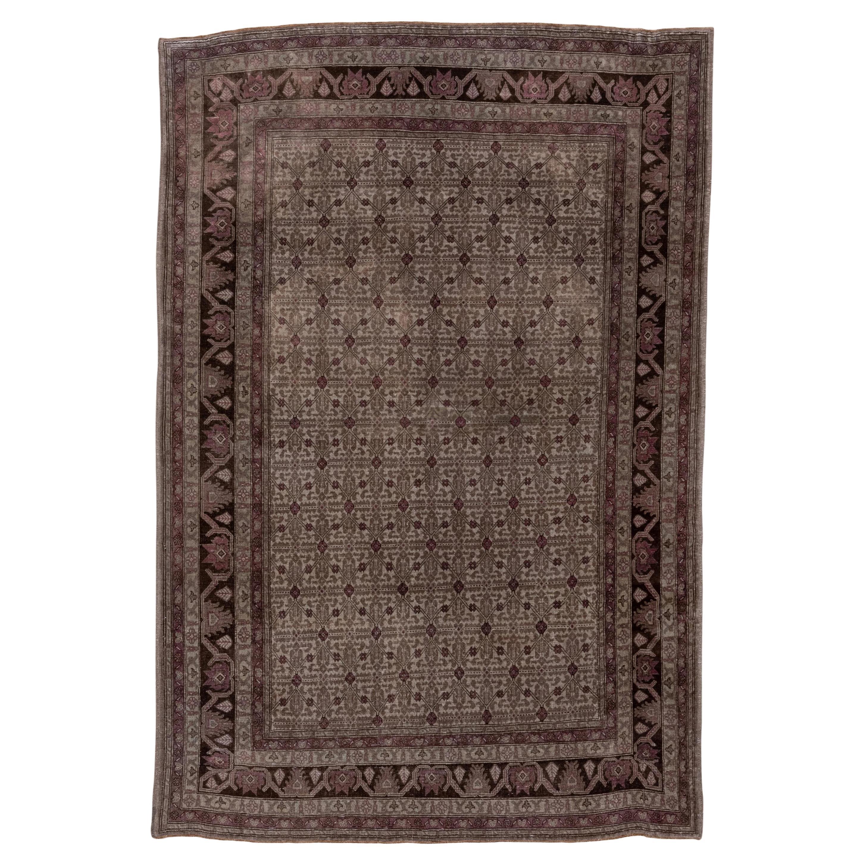 Vtintage Turkish Konya Carpet, circa 1940s For Sale