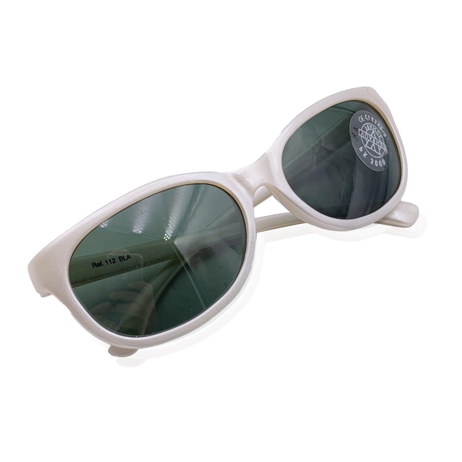 Vuarnet Legend White 112 BLA Sunglasses PX 2000 Lens 57/20 140 mm For Sale 1
