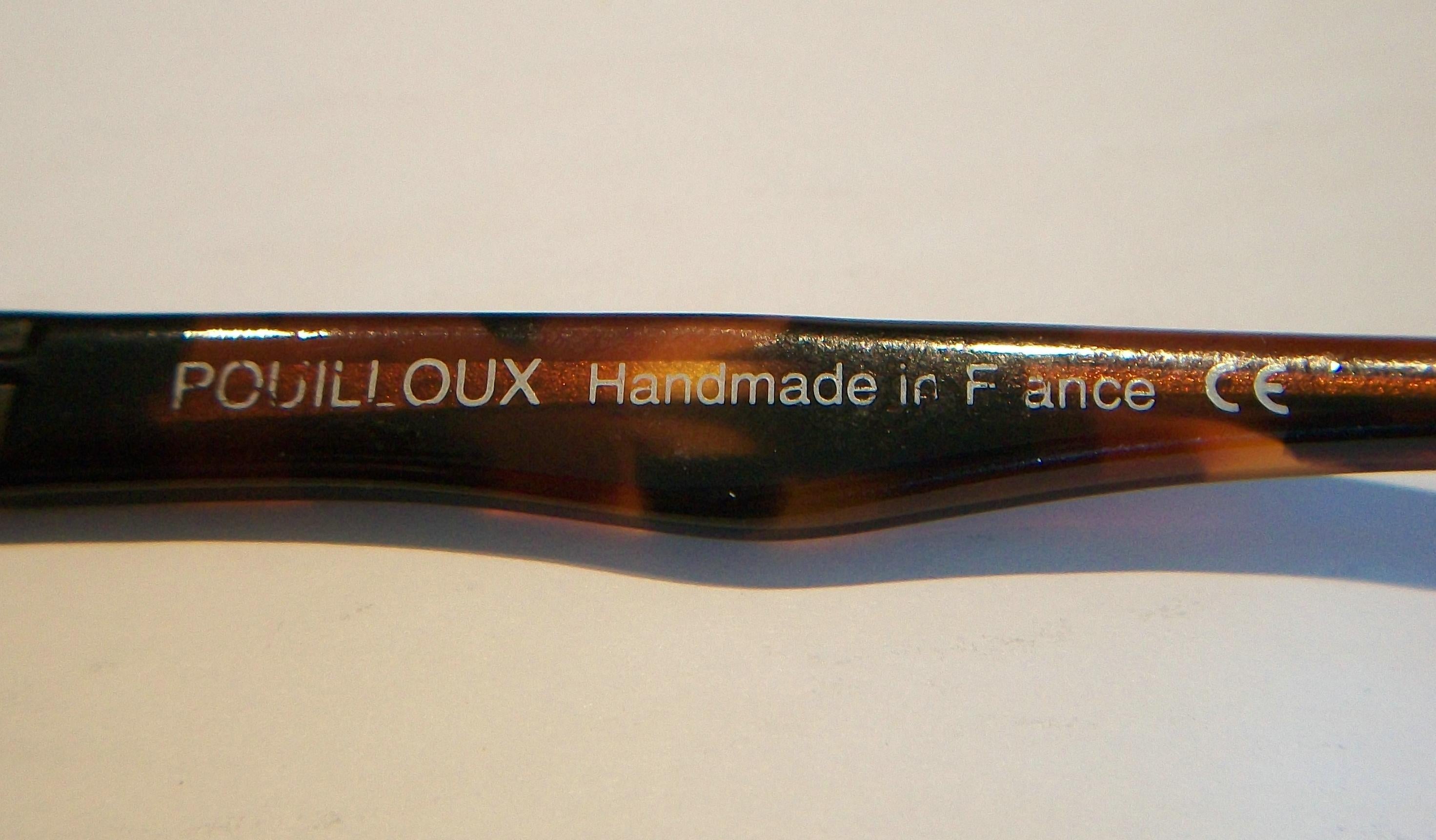 VUARNET - Pouilloux .075 - Handmade Polarized Sunglasses - France - Circa 1980's For Sale 1