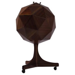 Vuillermoz Polyhedron Bar Cabinet, 1960s