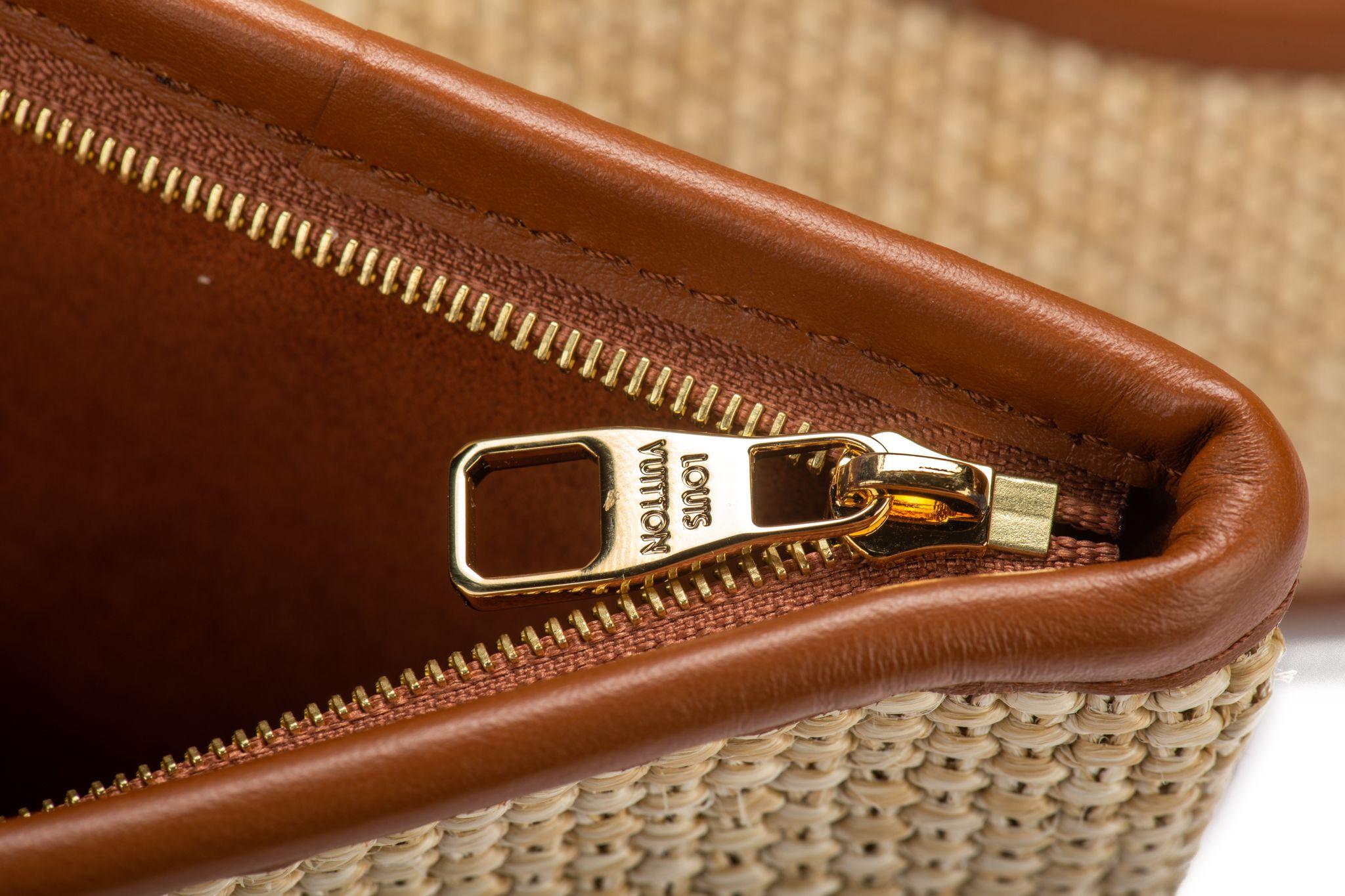Vuitton BNIB Raffia St Jacques Caramel 6