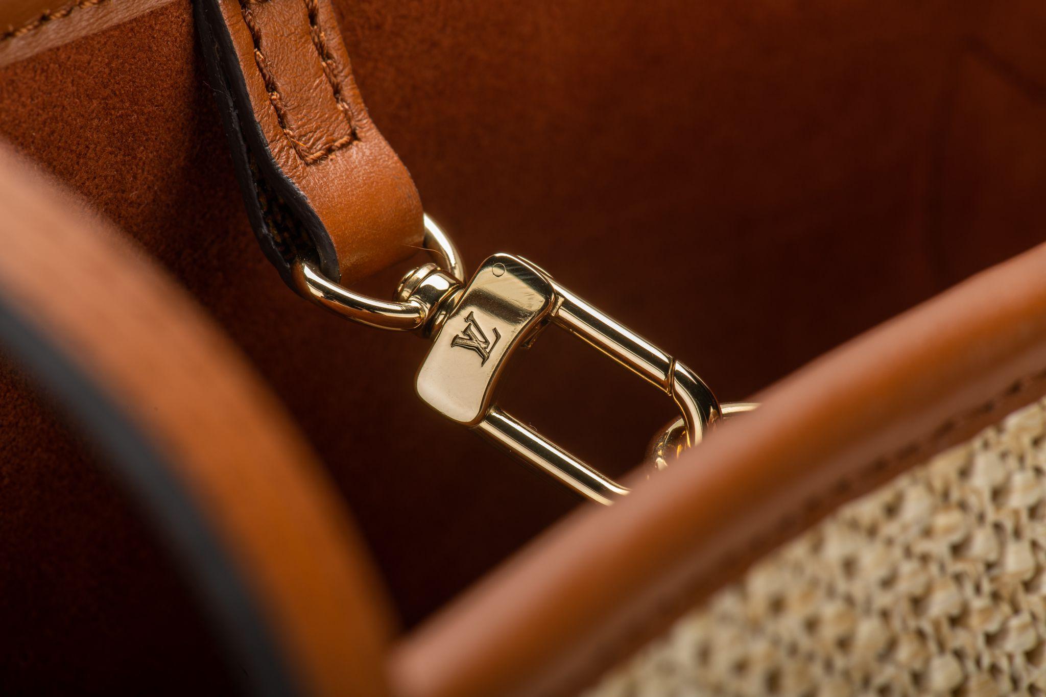 Vuitton BNIB Raffia St Jacques Caramel 7