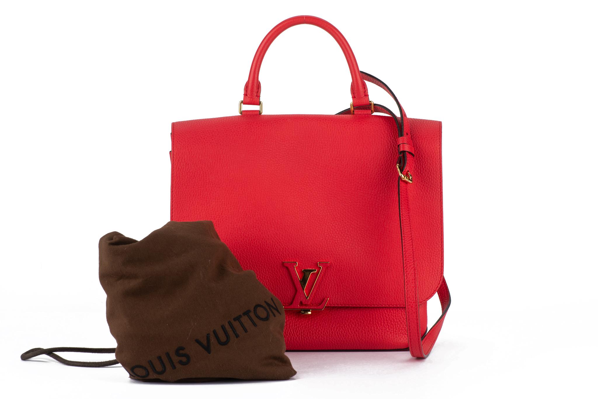 Vuitton sac Volta 2 Way en cuir fuchsia en vente 16