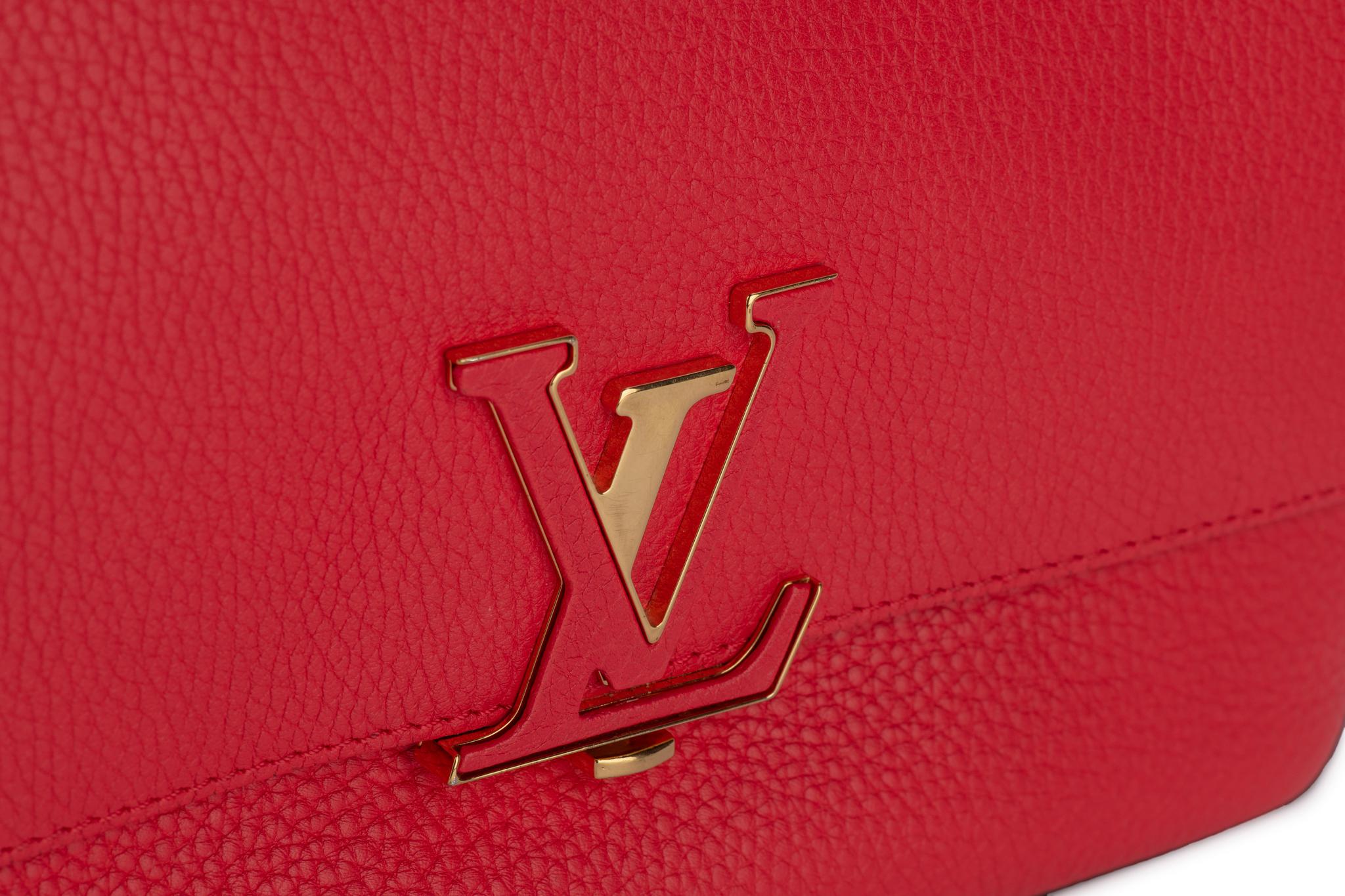 Vuitton Fuchsia Leather Volta 2 Way Bag For Sale 2