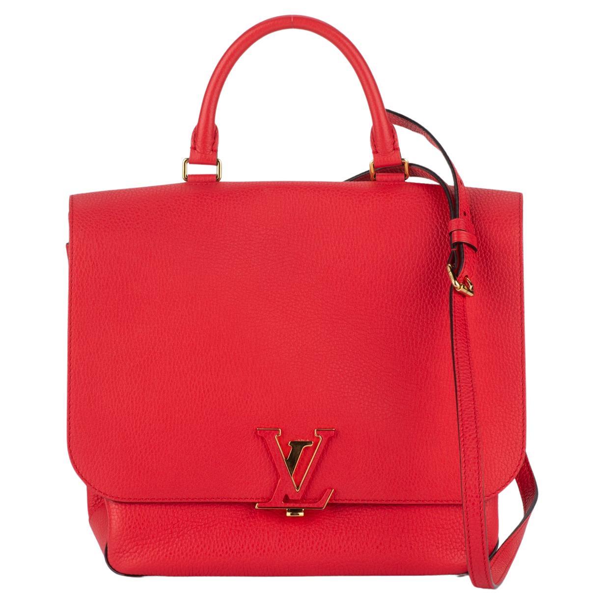 Vuitton sac Volta 2 Way en cuir fuchsia en vente