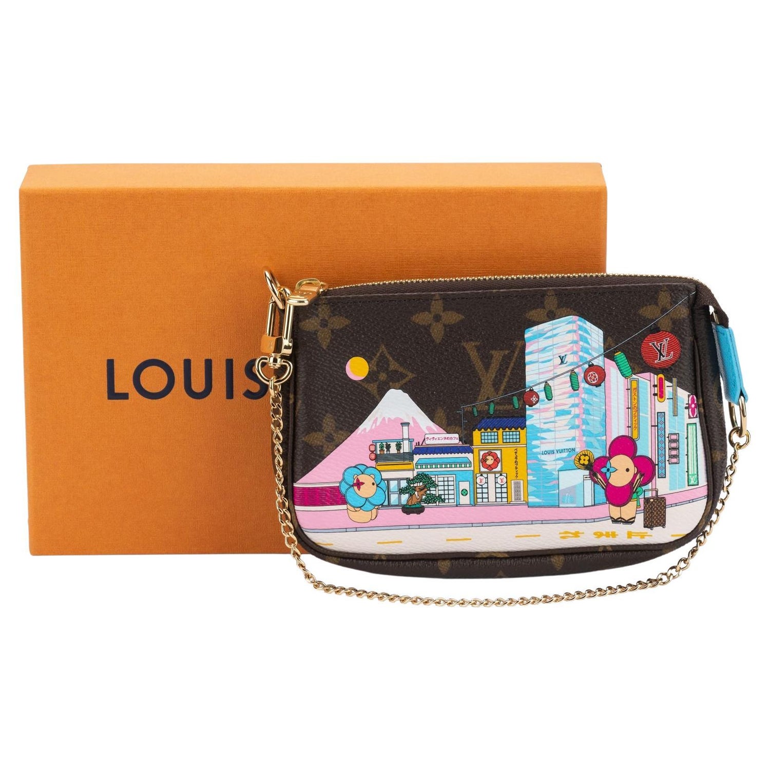 14” x 10” Louis Vuitton Holiday Christmas 2022 Checkered Paper