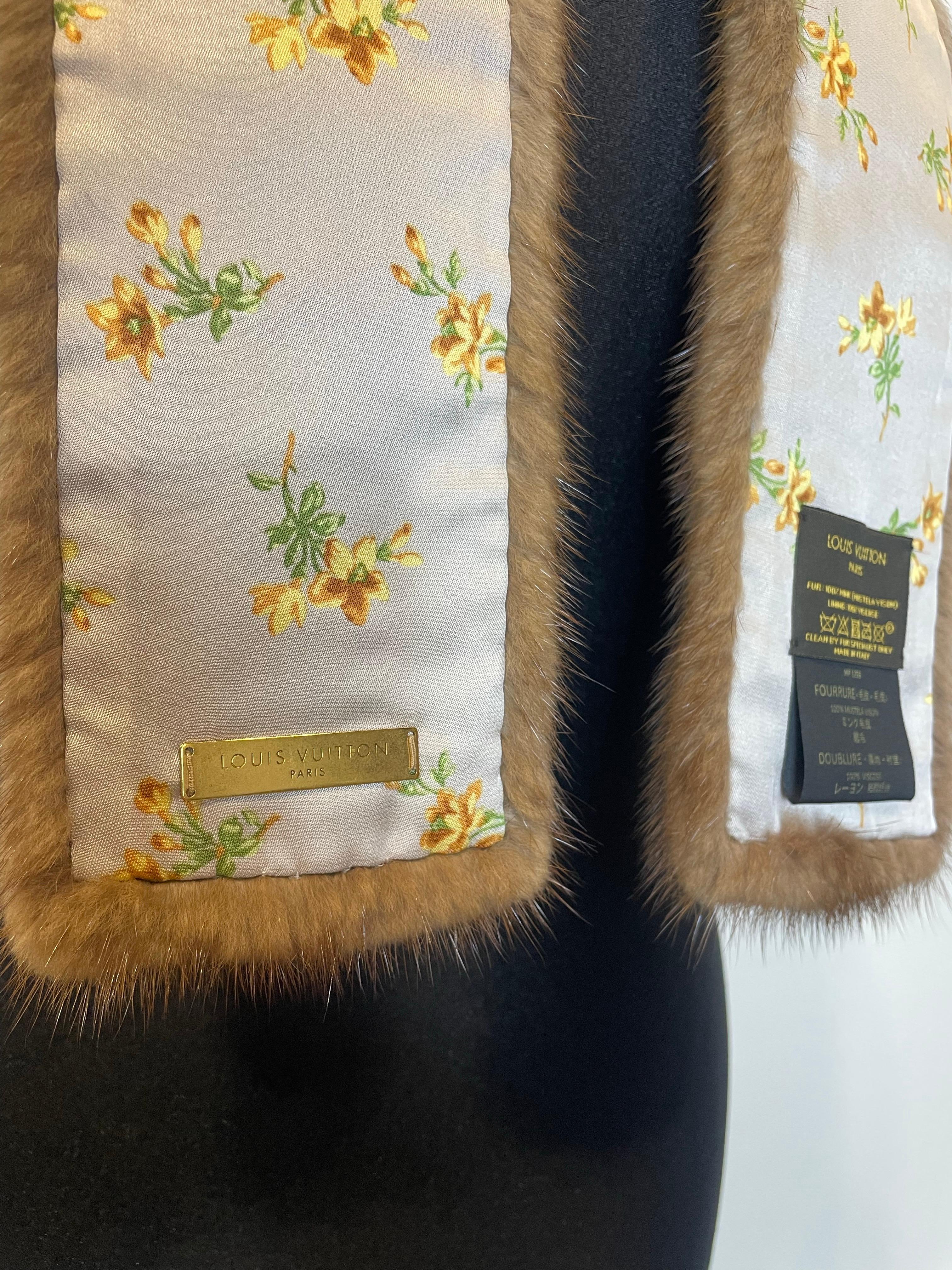 Estola de visón Vuitton en Nuevo estado para la venta en Carnate, IT