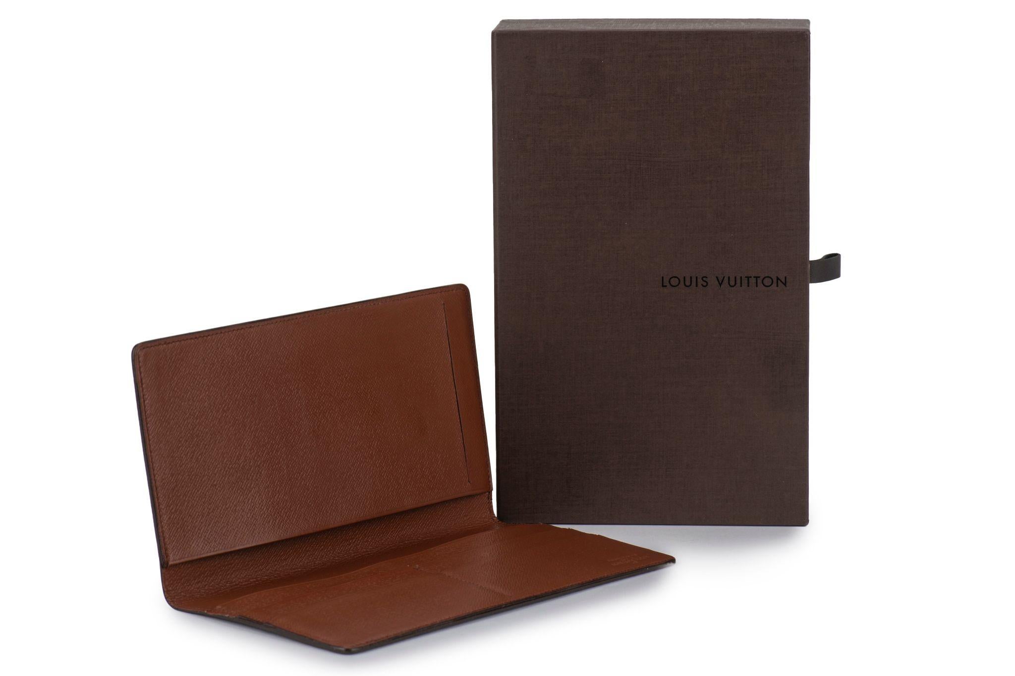 Black Vuitton Monogram Checkbook Holder For Sale