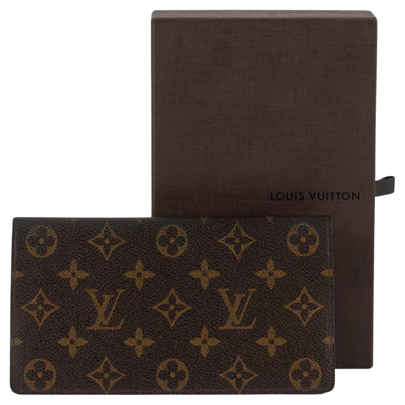 Vuitton Monogram Checkbook Holder For Sale