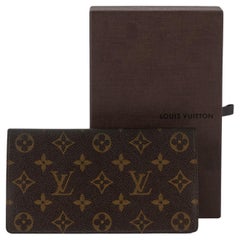 Monogrammierter Checkbook-Halter von Vuitton