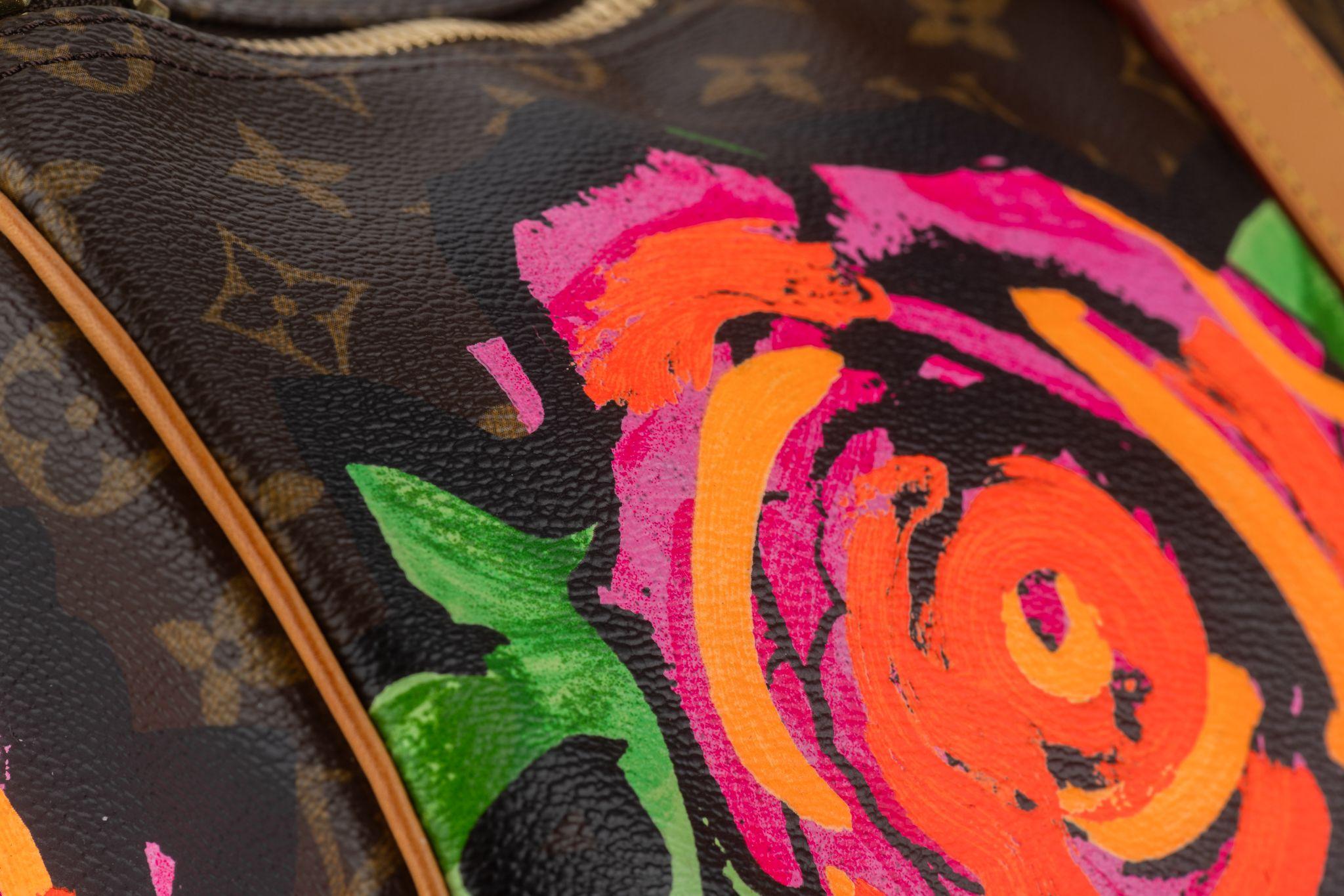 Vuitton Monogram Sprouse Keepall 50, Monogrammiert im Angebot 6