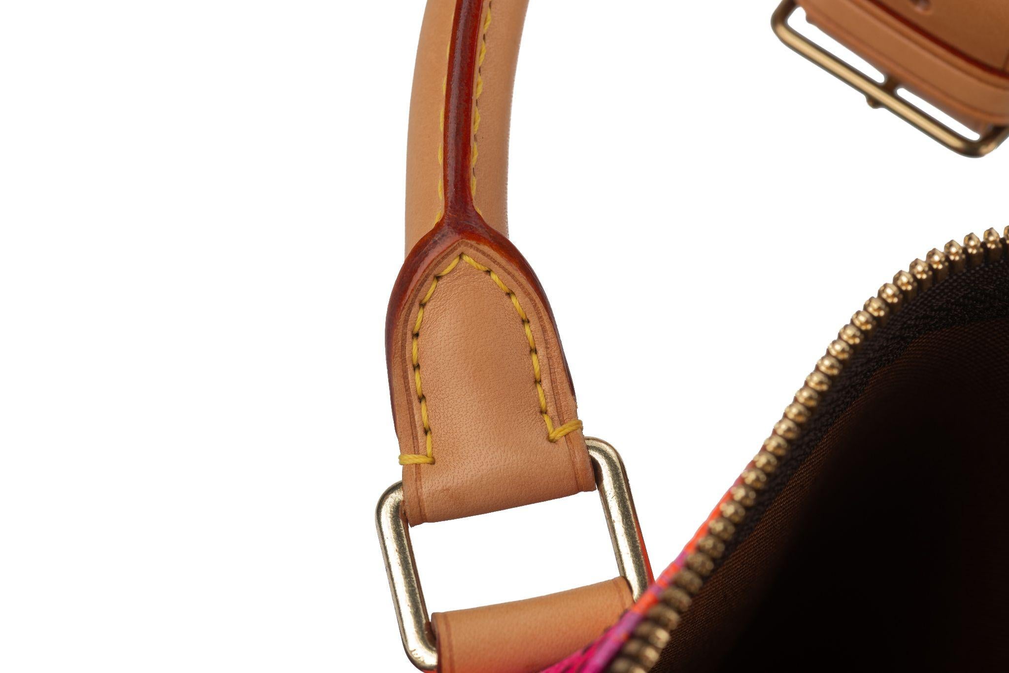 Vuitton Monogram Sprouse Keepall 50, Monogrammiert im Angebot 8