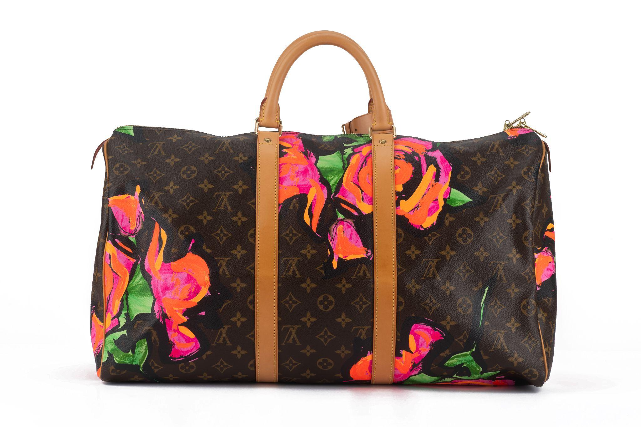 Vuitton Monogram Sprouse Keepall 50, Monogrammiert im Zustand „Hervorragend“ im Angebot in West Hollywood, CA