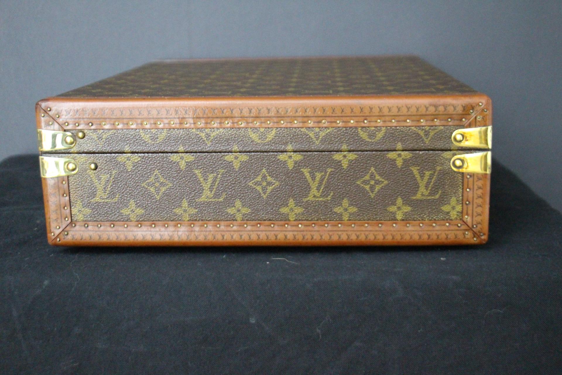 Vuitton Monogramm Briefcase, Vuitton President Briefase, Vuitton Rigid Case For Sale 7