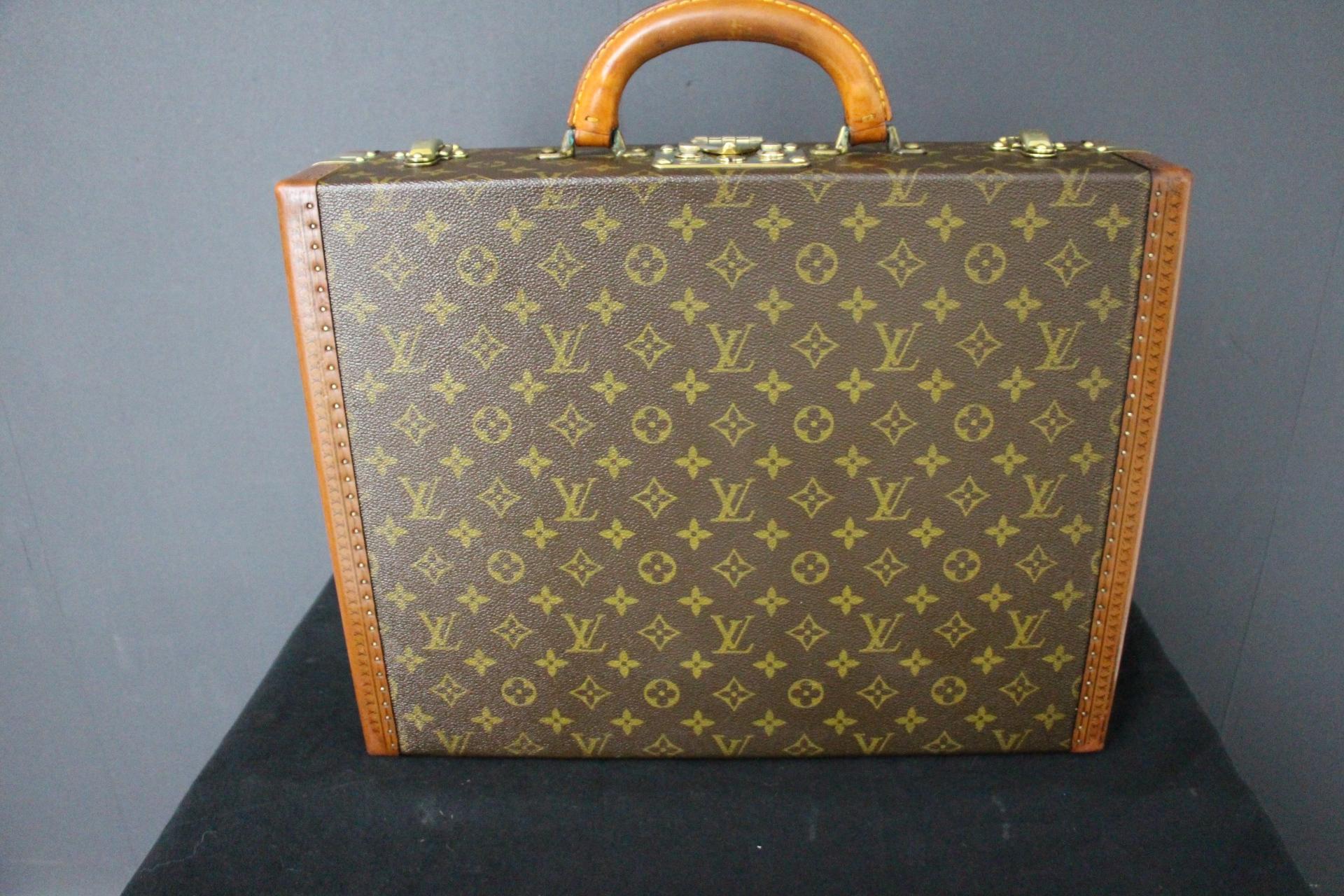 Vuitton Monogramm Briefcase, Vuitton President Briefase, Vuitton Rigid Case For Sale 8