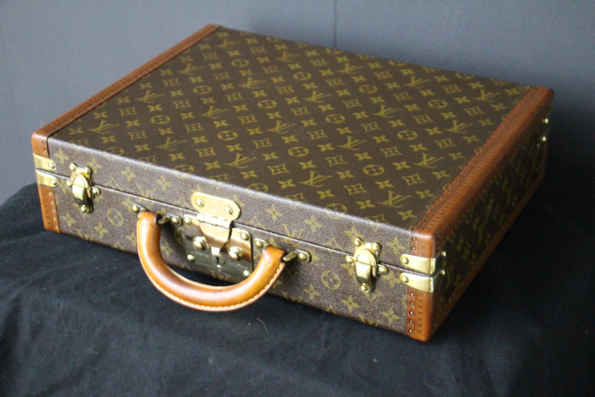 Vuitton Monogramm Briefcase, Vuitton President Briefase, Vuitton Rigid Case For Sale 14