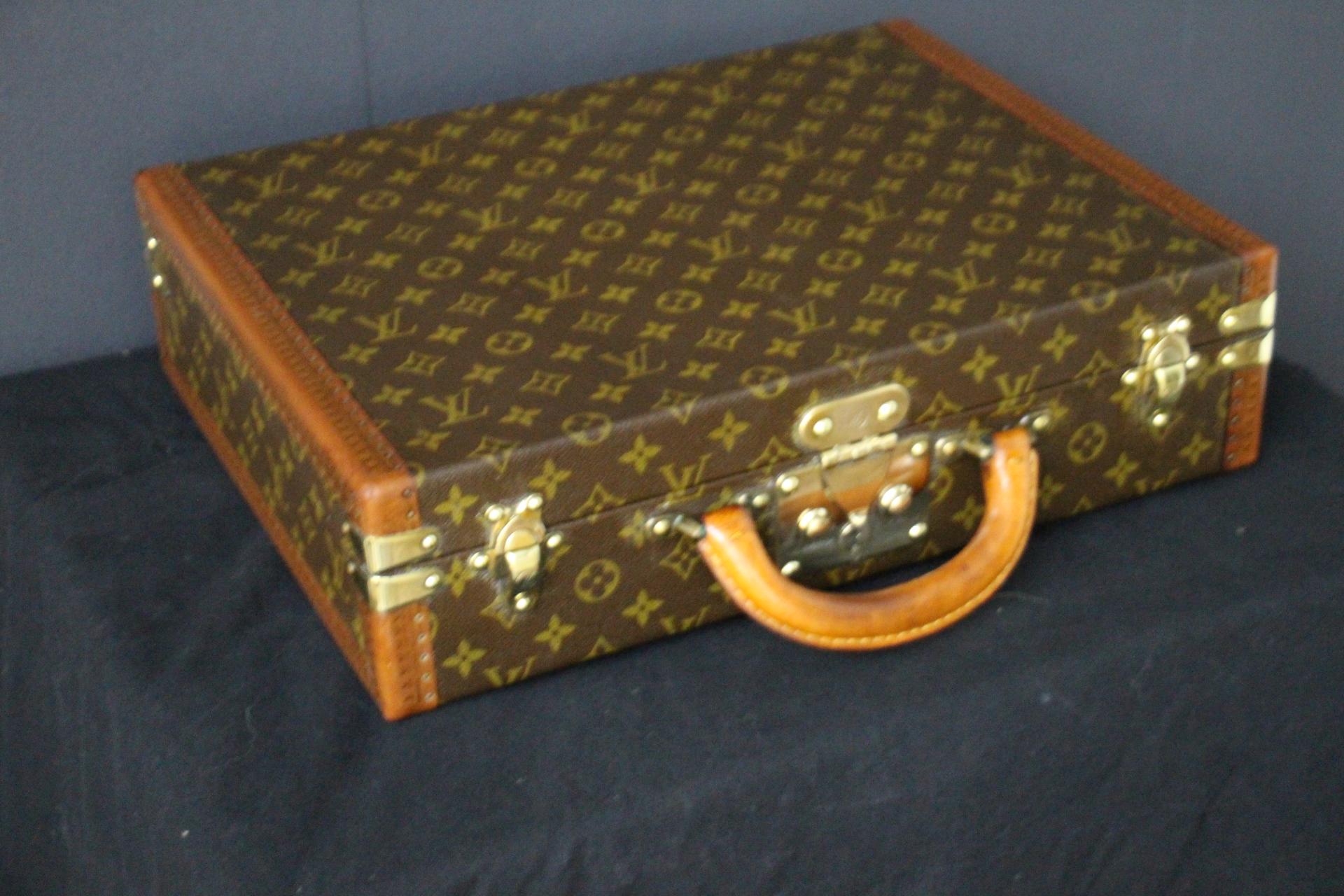 Vuitton Monogramm Briefcase, Vuitton President Briefase, Vuitton Rigid Case For Sale 15
