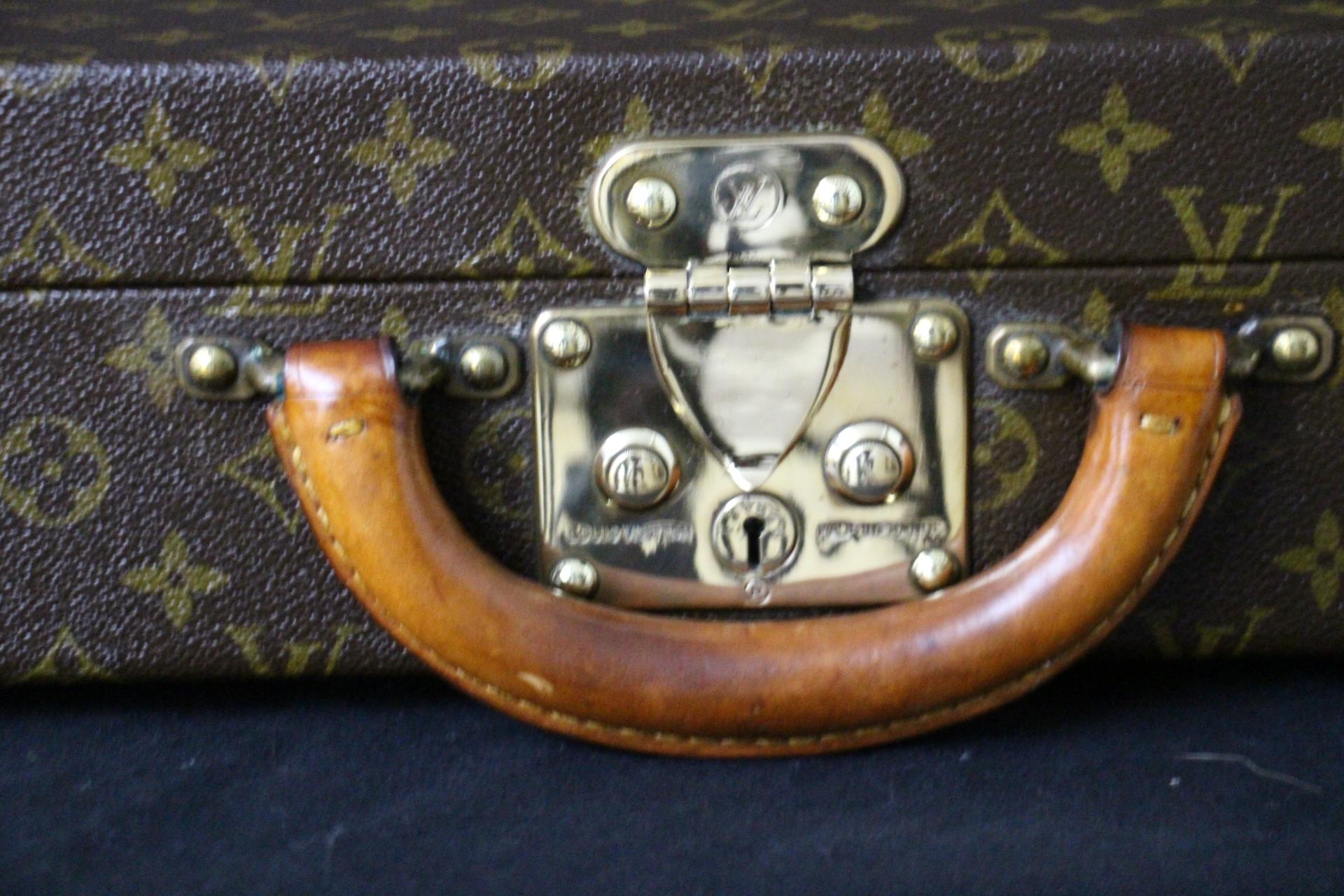 Vuitton Monogramm Briefcase, Vuitton President Briefase, Vuitton Rigid Case For Sale 2