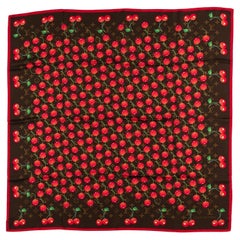 Vuitton Murakami Silk Cherry Scarf