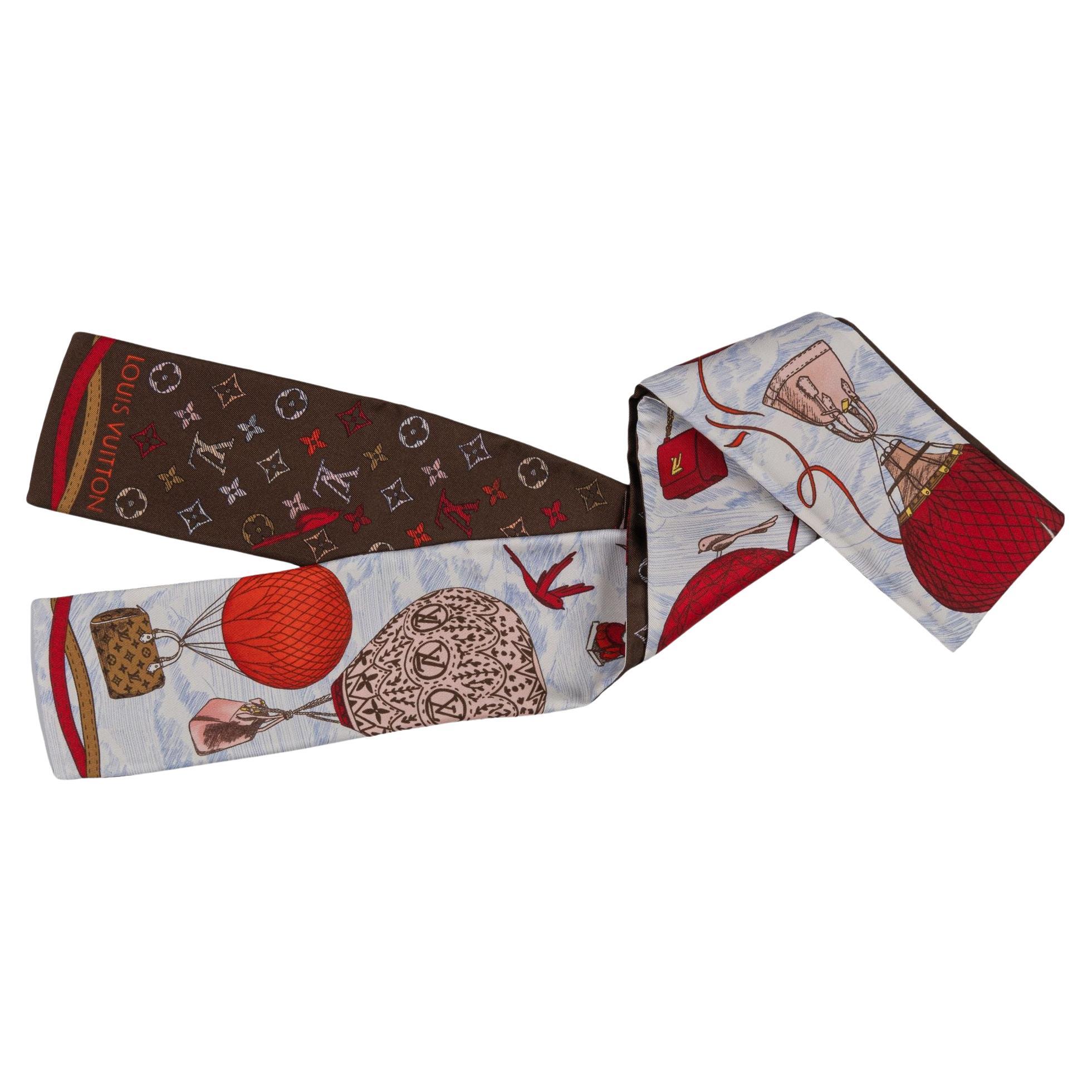 How can I tell if a Louis Vuitton scarf is authentic?