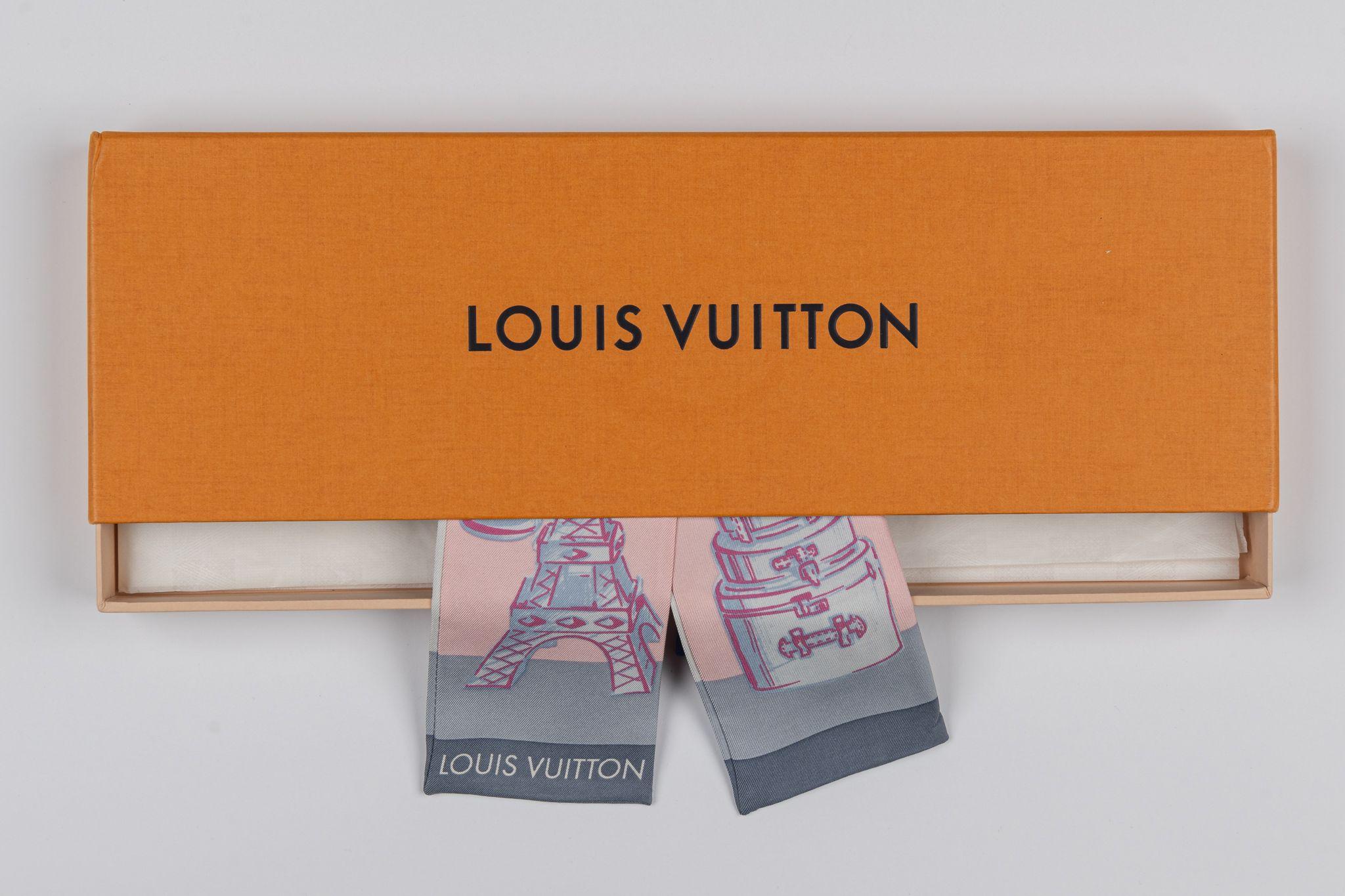 Louis Vuitton silk bandeau 