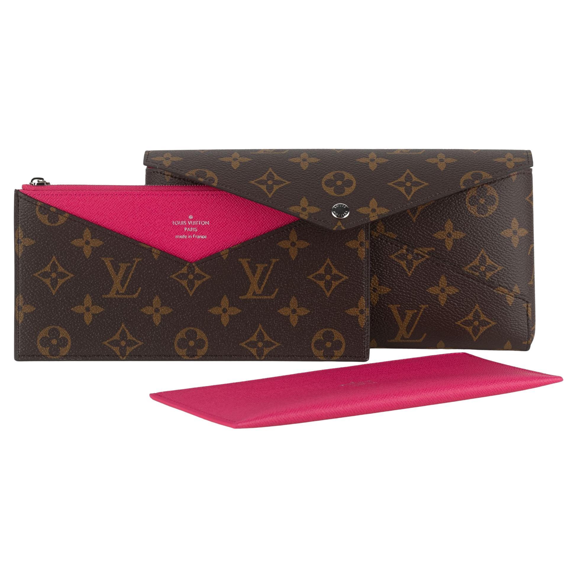 Vuitton New Kirigami Pochette Set Pink For Sale