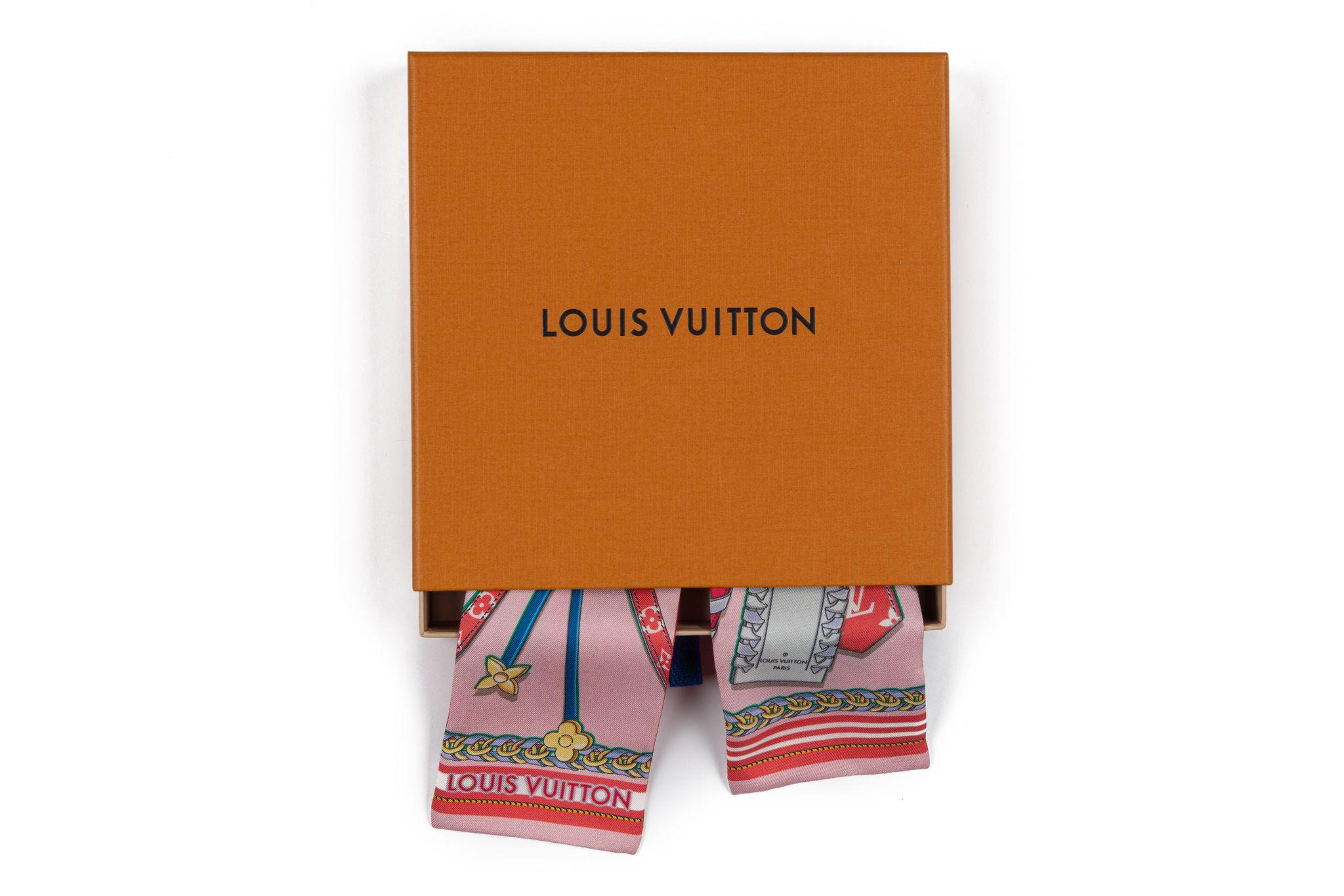 Louis Vuitton silk bandeau 