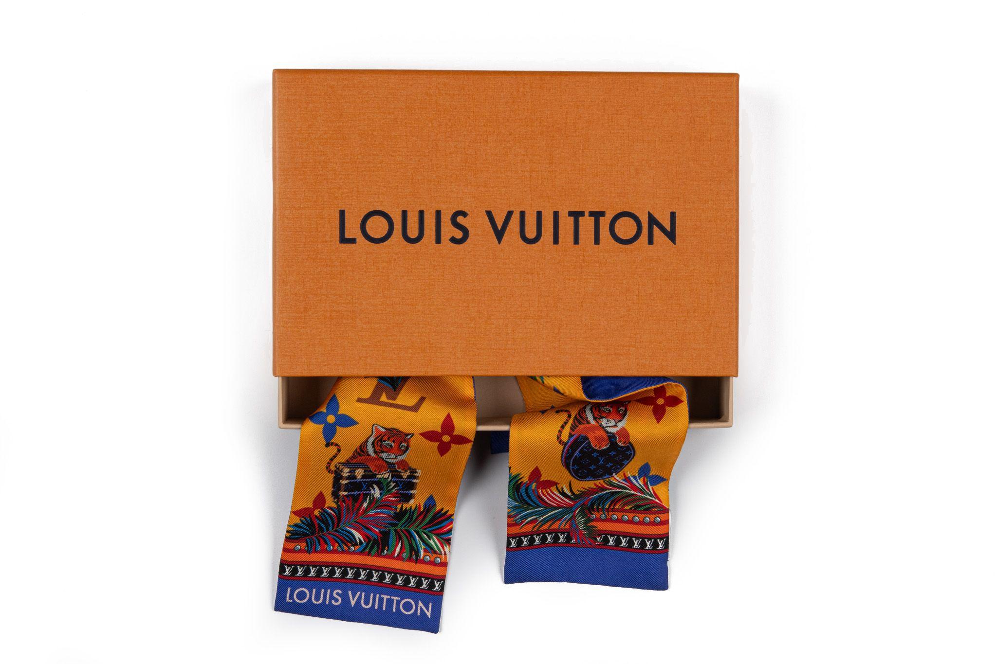 Bandeau de soie Louis Vuitton 