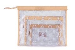 Vuitton New Trio Poche Toilette PVC