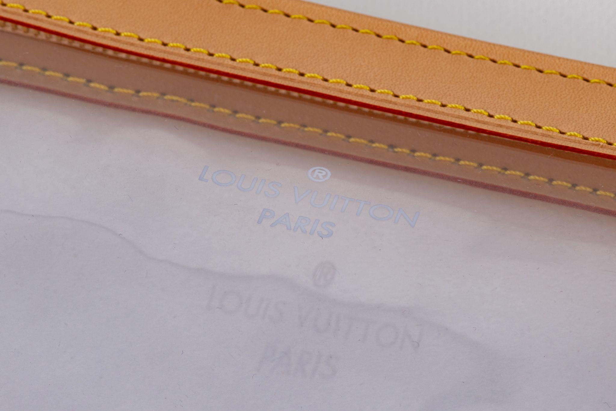 Vuitton New Trio Poche Toilette PVC in vendita 4