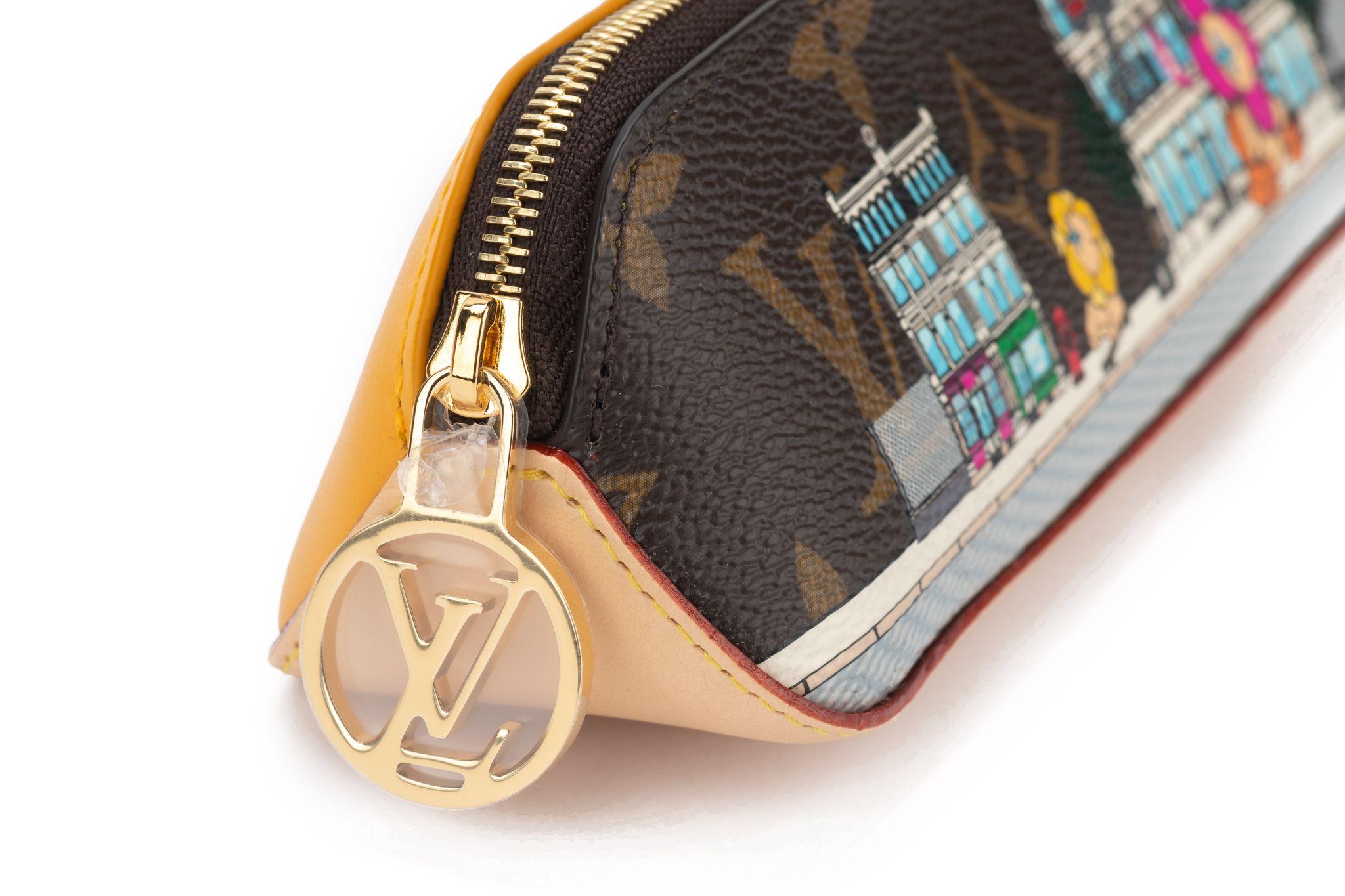 Vuitton Bleistiftetui Xmas 22 Soho NIB im Angebot 3