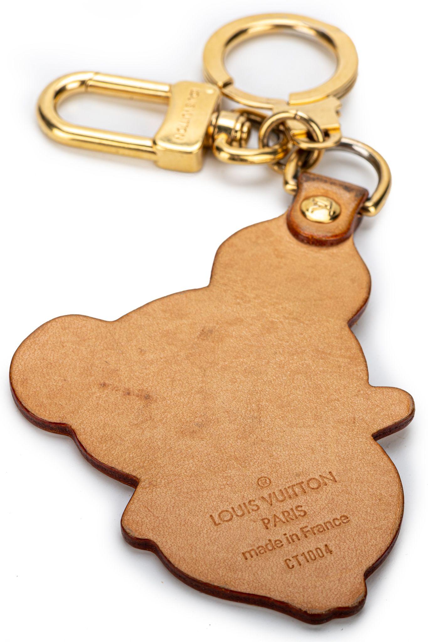 Louis Vuitton limited edition Murakami keychain/bag charm . Comes with original box.