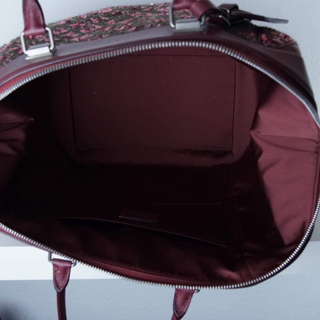 Vuitton Sunshine Express North-South Burgundy leather Bag limited edition 2012 6