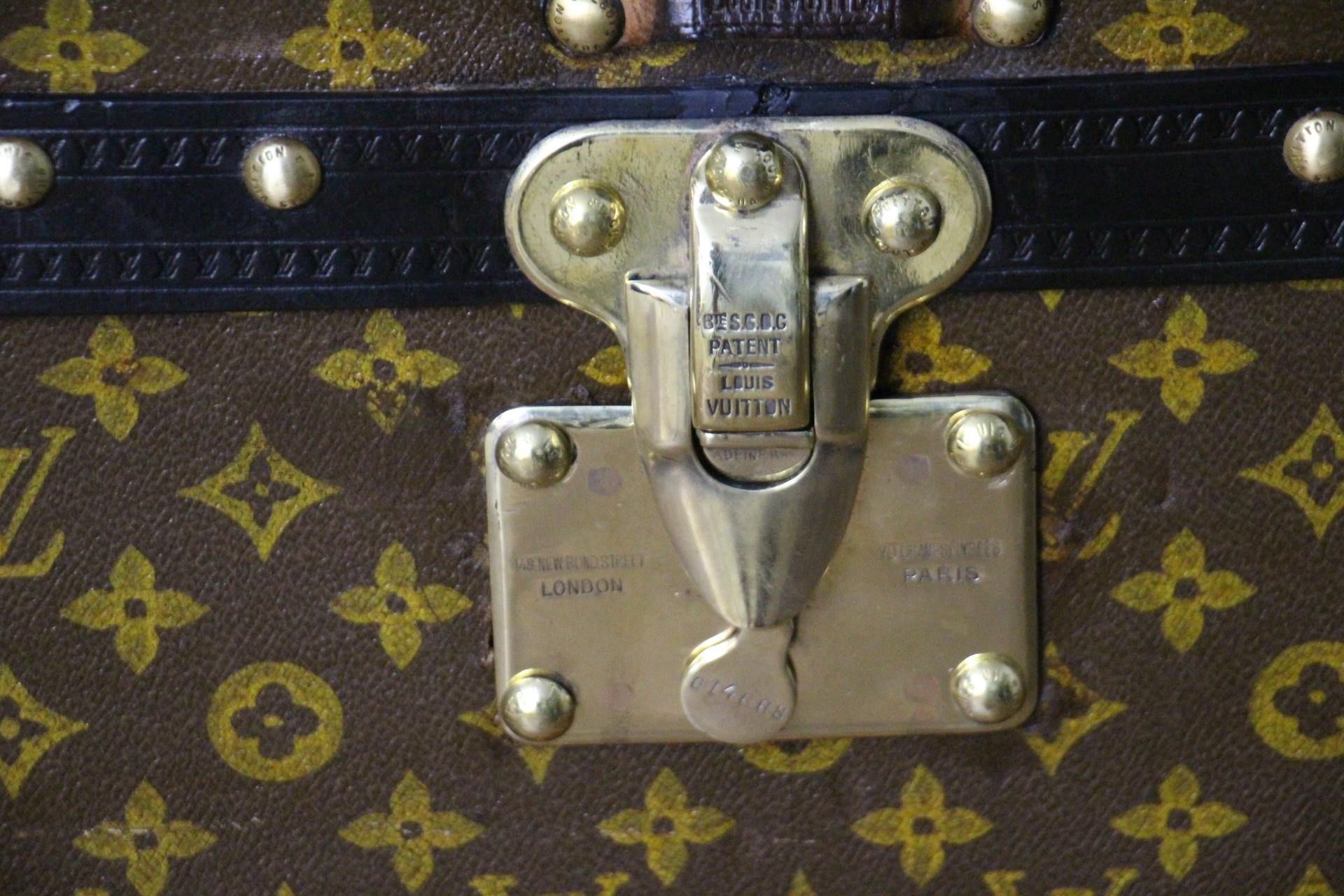 French Vuitton Trunk, Louis Vuitton Steamer Cube Trunk, Louis Vuitton Hat Trunk