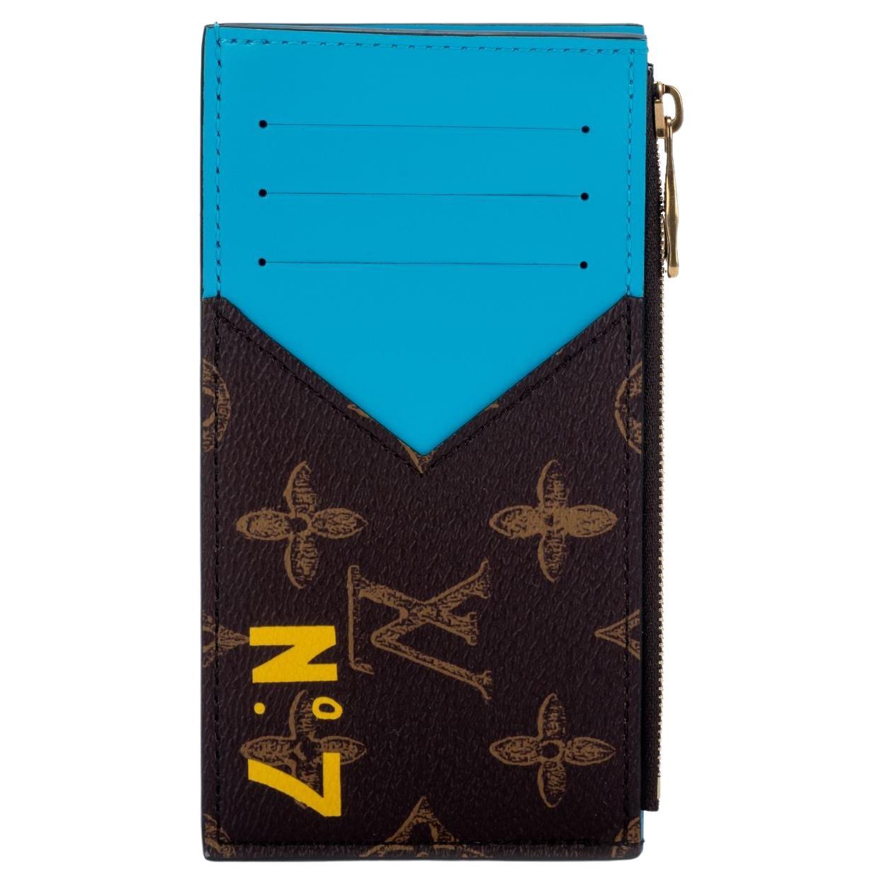 Louis Vuitton CC Holder Blue/Yellow