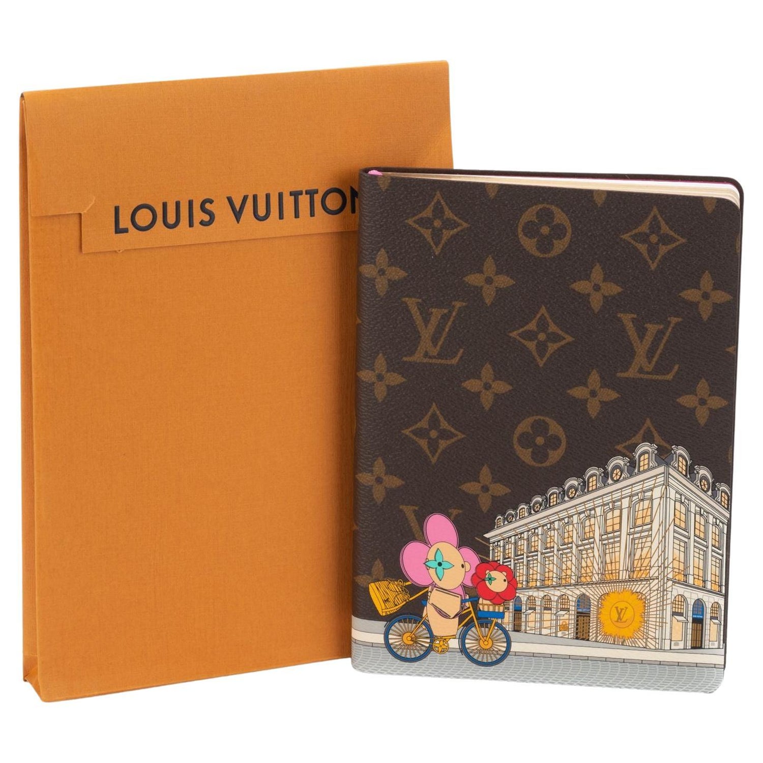 Sold at Auction: LOUIS VUITTON ORANGE EPI LEATHER AGENDA COVER