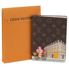 LOUIS VUITTON Box Leather Vivienne LV Black 57364