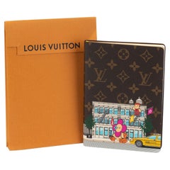 Vuitton - Carnet de notes de vacances jaune « Xmas 22 »